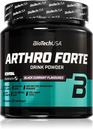 BioTechUSA Arthro Forte prášok na prípravu nápoja na výživu kĺbov a chrupaviek