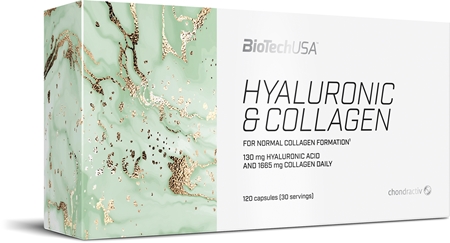 BioTechUSA Hyaluronic & Collagen kapsuly s kolagénom