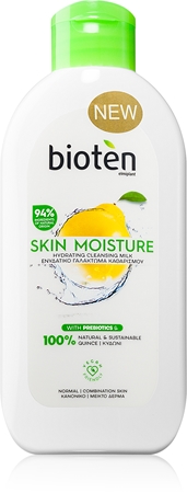 Bioten Skin Moisture leite facial de limpeza para pele normal a mista