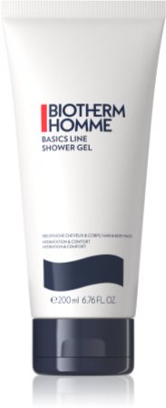 Biotherm Homme Basics Line energiespendendes Duschgel Für Körper und Haar