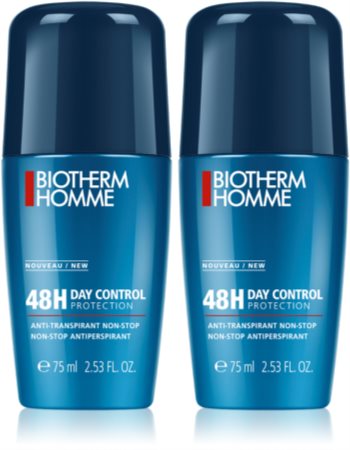 Biotherm Homme 48h Day Control Antitranspirant Roll-On (DUOPACK) voor Mannen