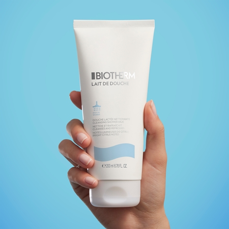 Biotherm Lait Corporel Lait De Douche čisticí sprchové mléko s citrusovými esencemi