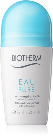 Biotherm Eau Pure 48h antiperspirant roll-on-antiperspirantti 48 tunnin vaikutus