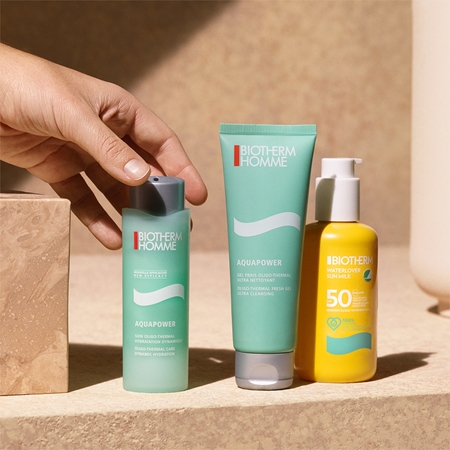 Biotherm Homme Aquapower osviežujúci čistiaci gél na tvár
