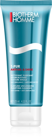 Biotherm Homme T-Pur Anti-oil & Shine čistiaci gél pre mastnú a problematickú pleť