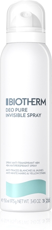 Biotherm Deo Pure Invisible Spray antiperspirant v spreji so 48hodinovým účinkom