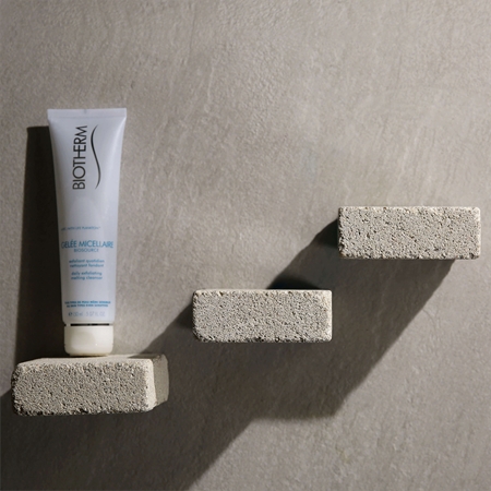 Biotherm Biosource Gelée Micellaire gel nettoyant exfoliant effet régénérant