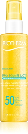 Biotherm Spray Solaire Lacté spray autobronzant hidratant SPF 50