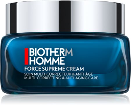 Biotherm Homme Force Supreme creme remodelar de dia para regeneração e renovação de pele
