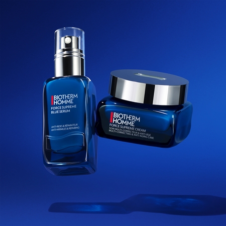 Biotherm Homme Force Supreme creme remodelar de dia para regeneração e renovação de pele