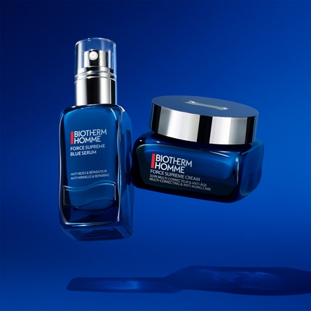 Biotherm Homme Force Supreme creme remodelar de dia para regeneração e renovação de pele