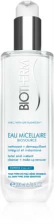 Biotherm Biosource Eau Micellaire água micelar de limpeza para todos os tipos de pele inclusive sensível