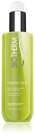 Biotherm PureFect Skin exfoliating toner for normal to oily skin