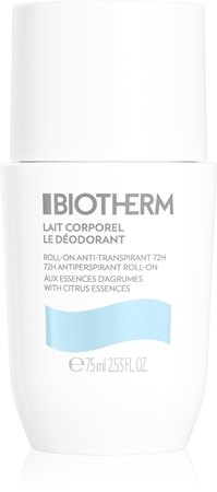 Biotherm Lait Corporel Le Déodorant antiperspirant roll-on bez parabenů