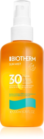 Biotherm Waterlover Sun Mist SPF 30 mgiełka wodoodporna do opalania SPF 30