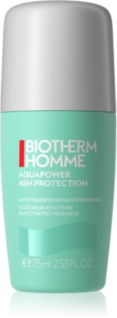 Biotherm Homme Aquapower antiperspirantti viilentävä vaikutus