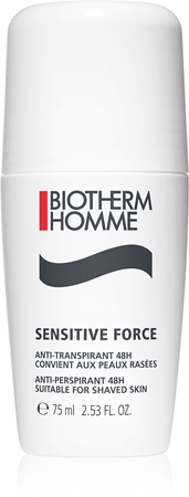 Biotherm Homme Sensitive Force antitraspirante roll-on pelli sensibili
