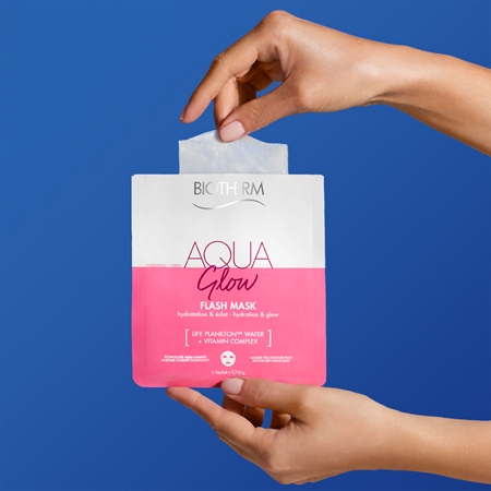 Biotherm Aqua Glow Flash Mask тканинна маска