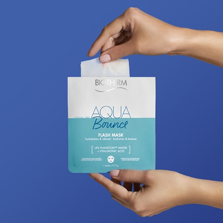 Biotherm Aqua Bounce Flash Mask платнена маска