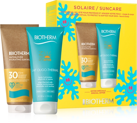Biotherm Waterlover Sun Milk dárková sada pro ženy