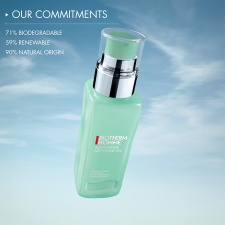 Biotherm Homme Aquapower Advanced Gel 2024 Feuchtigkeitsgel für normale Haut und Mischhaut