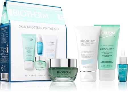 Biotherm Aquasource Hyalu Plump Gel darčeková sada pre ženy