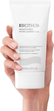 Biotherm Aquasource Hydra Barrier Cleanser gelinis veido valiklis