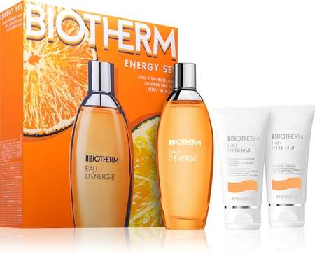 biotherm eau d'energie woda toaletowa 50 ml   zestaw  