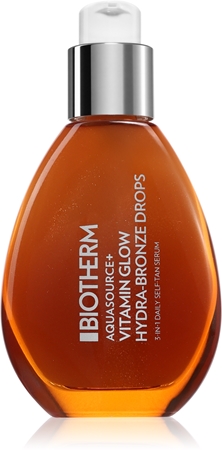 Biotherm Aquasource+ Vitamin Glow Hydra-Bronze Drops krople samoopalające
