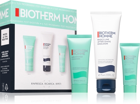 Biotherm Homme Basics Line After Shave Emulsion coffret para homens