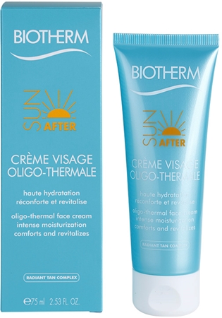 Biotherm After Sun crème après-solaire visage et décolleté