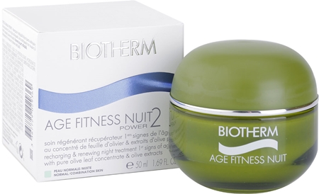 Biotherm Age Fitness 2 Nachtcreme für normale Haut und Mischhaut