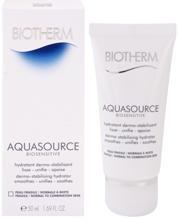 Biotherm Aquasource Biosensitive Feuchtigkeitscreme für normale und gemischt empfindliche Haut