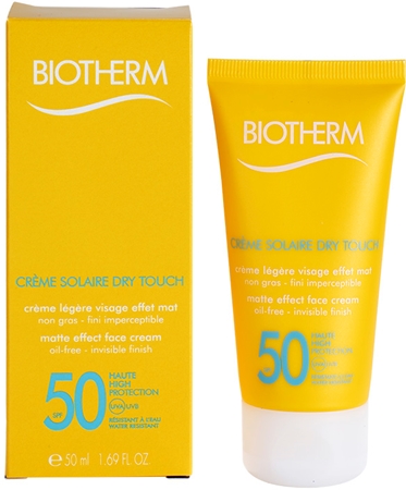 Biotherm Crème Solaire Dry Touch Mat ansigtssolcreme SPF 50