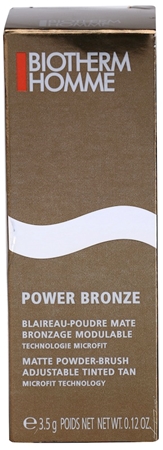 Biotherm Homme Power Bronze mattierendes Puder für Herren