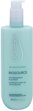 Biotherm Biosource lait démaquillant purifiant pour peaux normales à mixtes
