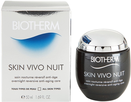 Biotherm Skin Vivo przeciwzmarszczkowy krem na noc do wszystkich rodzajów skóry