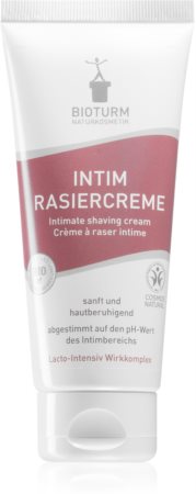 Bioturm Intimate Shaving Cream skutimosi kremas intymiai higienai