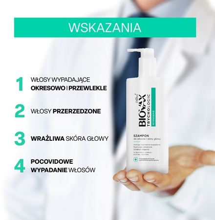 Biovax Trychologic Hair Loss szampon przeciw wypadaniu włosów