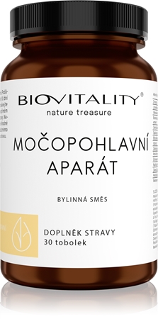 Biovitality Močopohlavní aparát tobolky pro zdravé močové cesty