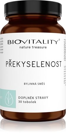 Biovitality Prekyslenosť tobolky na podporu odkyslenia organizmu