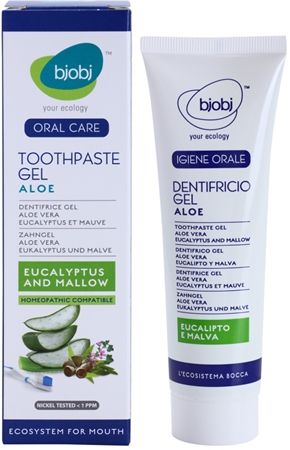 Bjobj Oral Care Aloe łagodzący żel do zębów