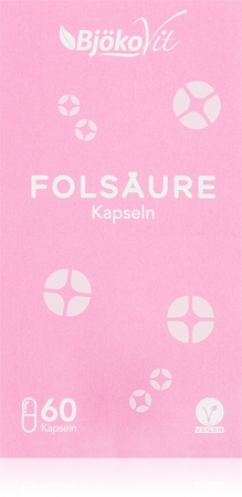 BjökoVit Folsäure Kapseln mit Folsäure