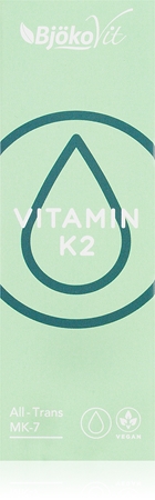 BjökoVit Vitamin K2 100 µg Nahrungsergänzungsmittel für Ihr Wohlbefinden
