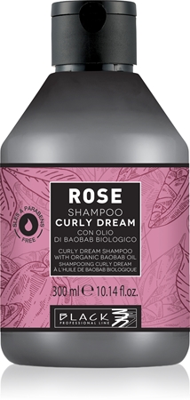 Black Professional Line Rose Curly Dream shampoo idratante capelli mossi e ricci