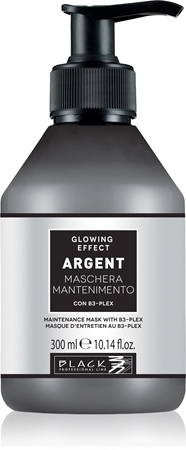 Black Professional Line Line Argent Mask masca de par regeneratoare