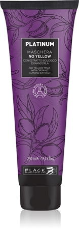 Black Professional Line Platinum No Yellow μάσκα μαλλιών εξουδετέρωση κίτρινων αποχρώσεων