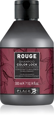 Black Professional Line Rouge Color Lock Shampoo προστατευτικό σαμπουάν για βαμμένα μαλλιά