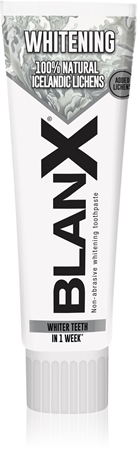 BlanX Whitening toothpaste for gentle teeth whitening and to protect enamel