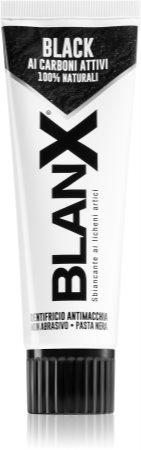 BlanX Black bleichende Zahnpasta mit Aktivkohle